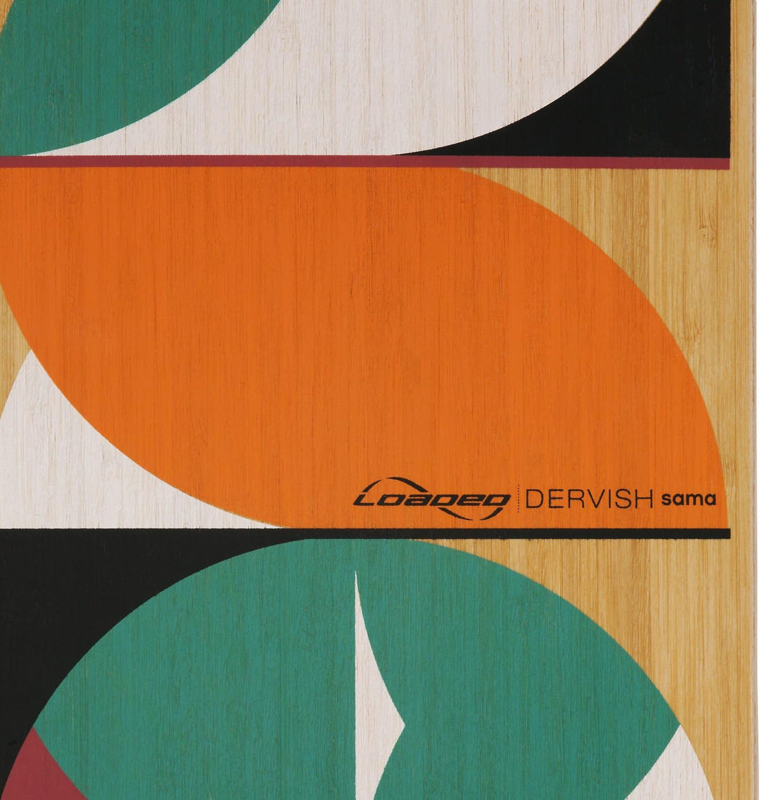 Loaded Boards Dervish Sama Bamboo Longboard Skateboard Deck Flex 1 (75 - 122+ kg / 170 - 250+ lbs.),