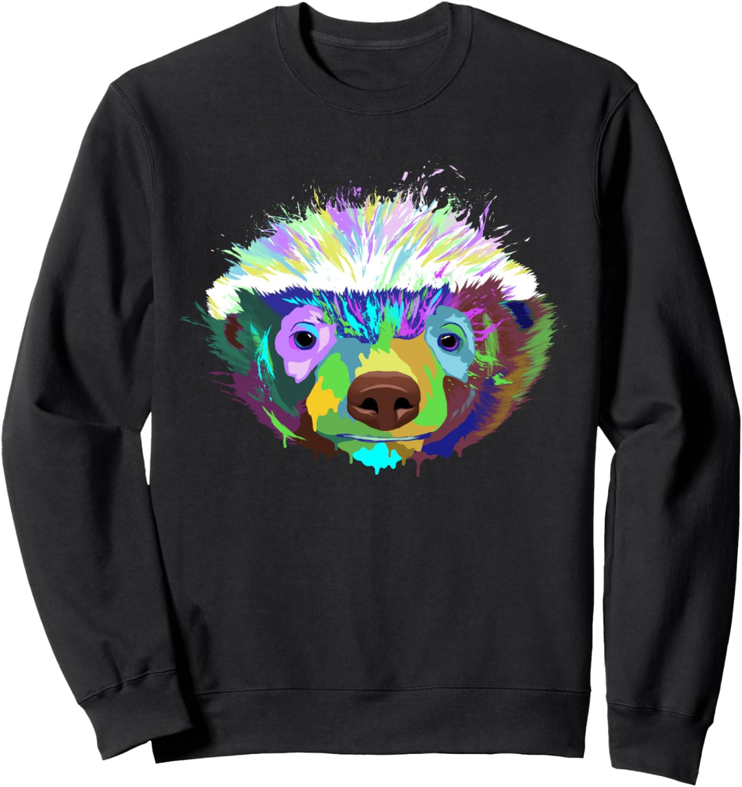 Splash Honigdachs Dachs Sweatshirt