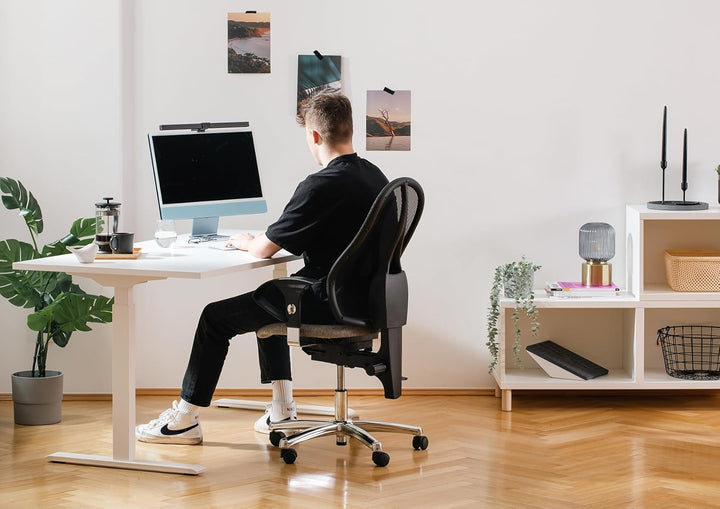 TOPSTAR Sitness 15 ergonomischer Bürostuhl mit bewegter Sitzfläche Schreibtischstuhl mit Armlehnen a