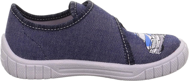 Superfit Jungen Bill Hausschuhe 1-800278 Hausschuhe 23 EU Blau Grau 8080, 23 EU Blau Grau 8080