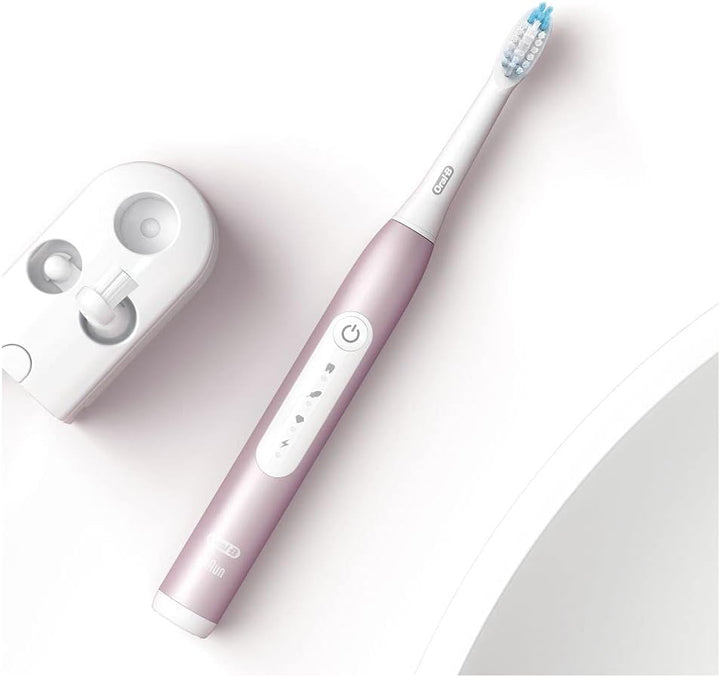 Oral-B Pulsonic Slim Luxe 4900 Elektrische Schallzahnbürste/Electric Toothbrush, Doppelpack 2 Aufste