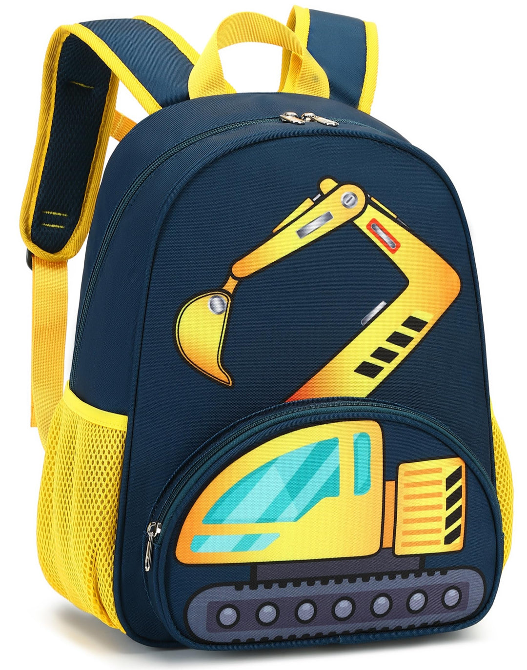 LOIDOU Kinderrucksack Jungen 13L, 38 × 14 × 30 cm, Kindergartenrucksack mit Brustgurt, wasserabweise