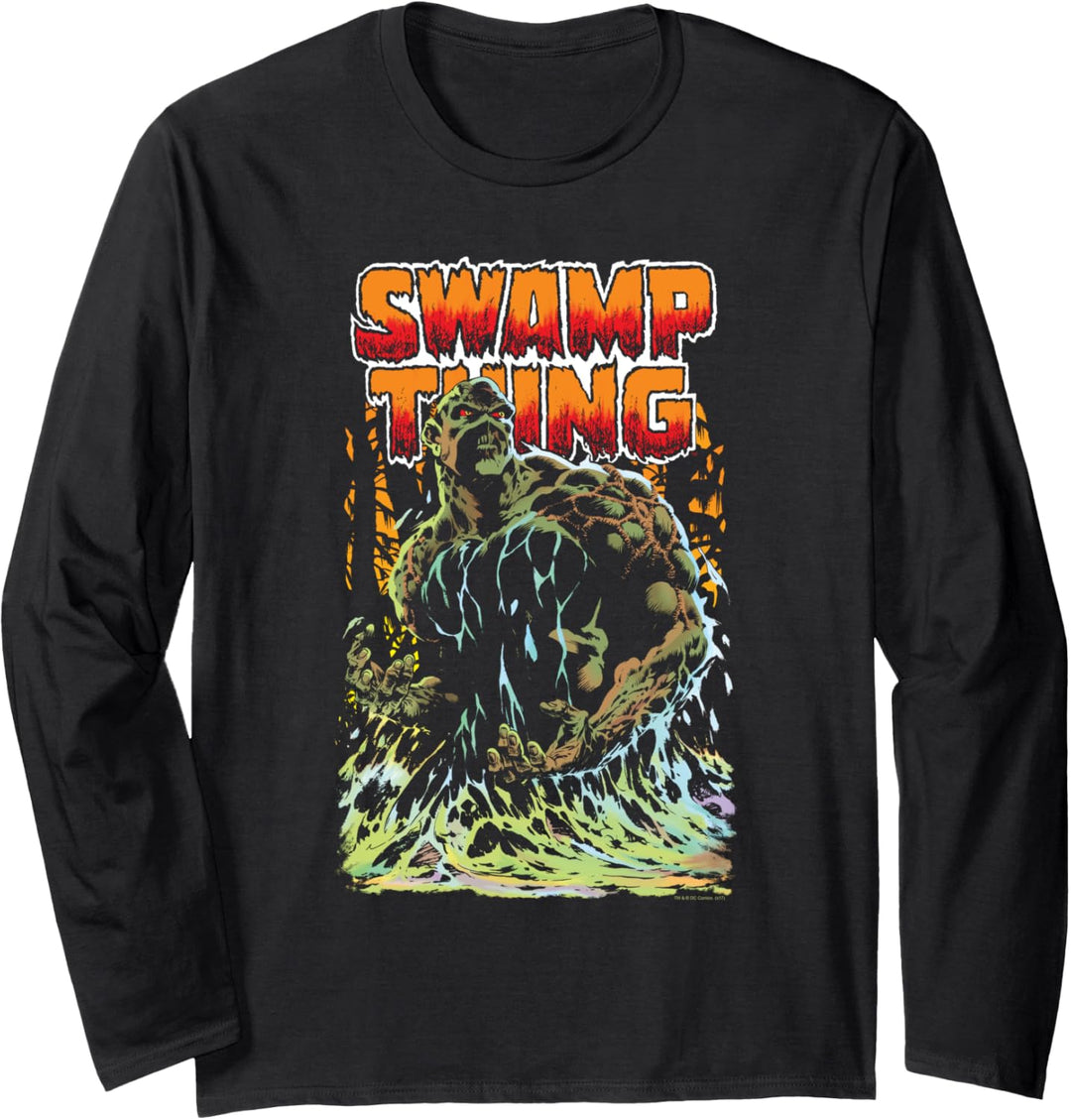 Justice League Swamp Thing Langarmshirt