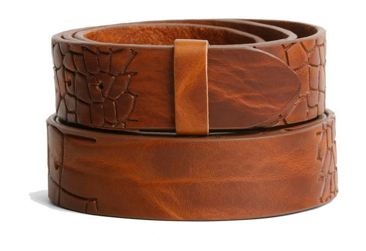 VaModa Vollrindleder 4cm Wechselgürtel Jeansgürtel Belt 40 mm | Ledergürtel für Damen Herren 4,0 cm