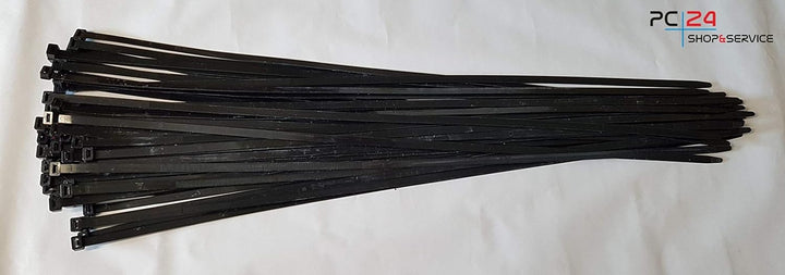 Kabelbinder 1000mm Schwarz 50Stck. | Premiumqualität von PC24 Shop & Service 7. 50Stck. 12,6 x 1000m