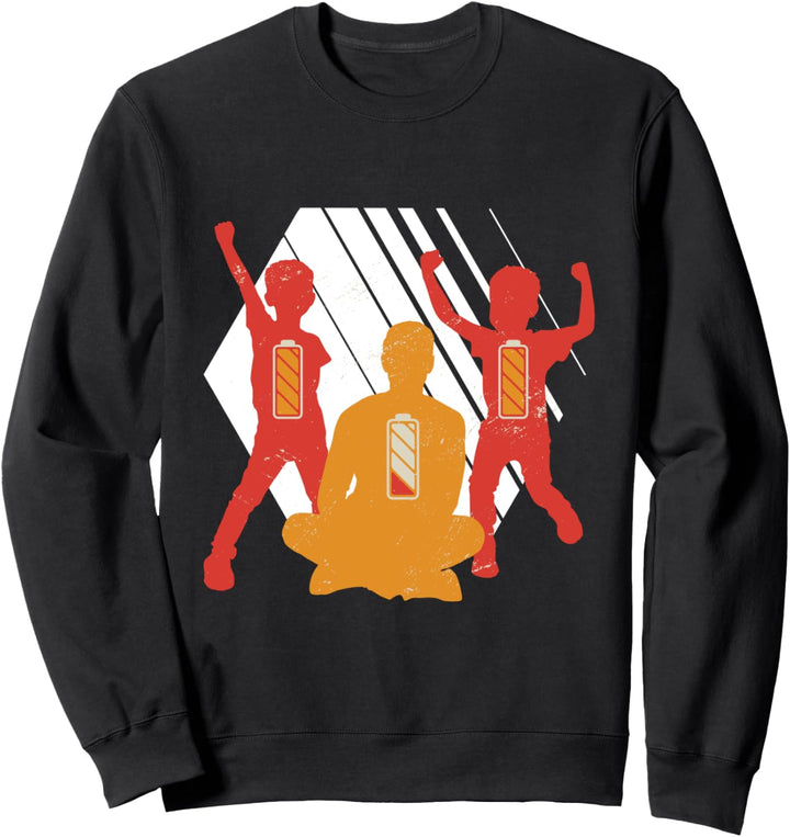 Funny Dad Of Two Boys Vatertag From Son. Dad of 2 Boys Sweatshirt