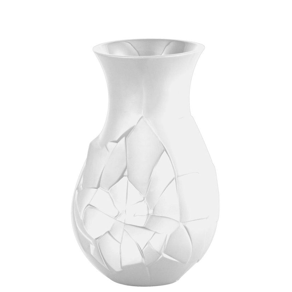 Rosenthal Vase of Phases Weiss matt Vase 26 cm Ø 26cm, Ø 26cm