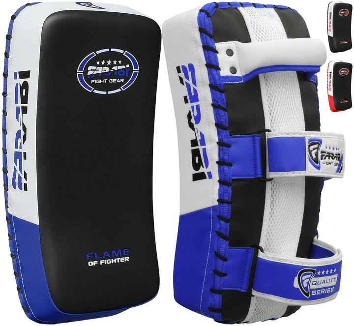 Farabi Sports schlagpolster für Coaching, Training, Kickboxen Curved Kick Pads, schlagpolster Kampfs