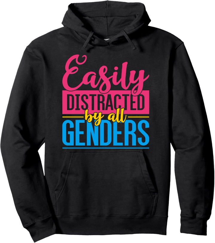 LGBTQ Geschlechter Queer Lustiges Geschenk Pansexuell Pullover Hoodie