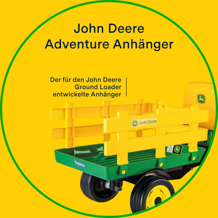 Peg Perego Anhänger mit 2 Rädern, John Deere Stake-Side Trailer