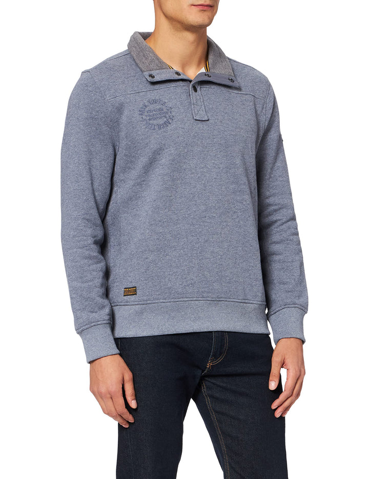 camel active Herren 4093446f14 Pullover S Night Blue, S Night Blue