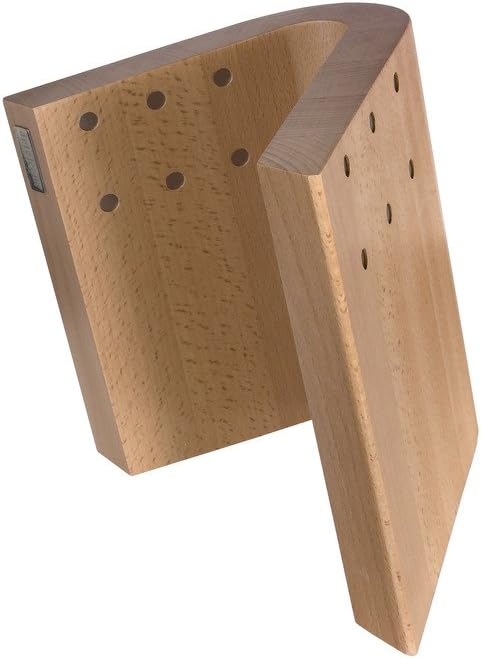 Arte Legno, magnetischer Messerblock und elegantes Küchenaccessoire, Buchenholz natur, 10 Knives Gra