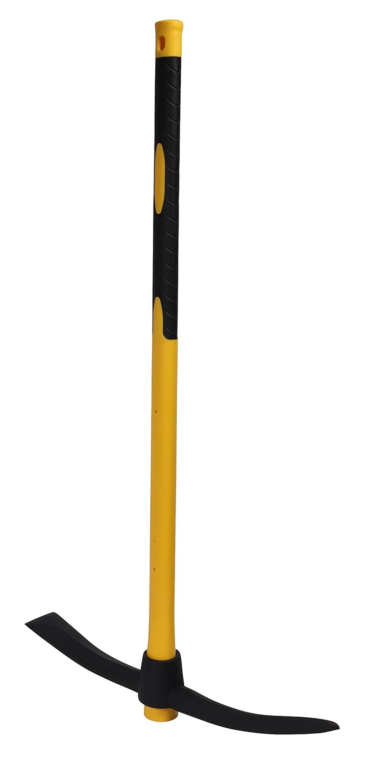 Spear & Jackson 81825 Kreuzhacke mit Stiel dank Dreier Materialien 2,5 kg Hacke mit 3-Komponentengri
