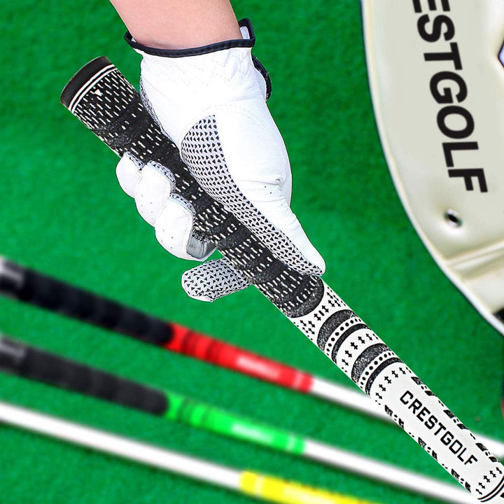 CRESTGOLF Golfgriffe Aktualisierte Multi-Compound-Golfgriffe für Golfschläger, Golf Grips Set mit 13