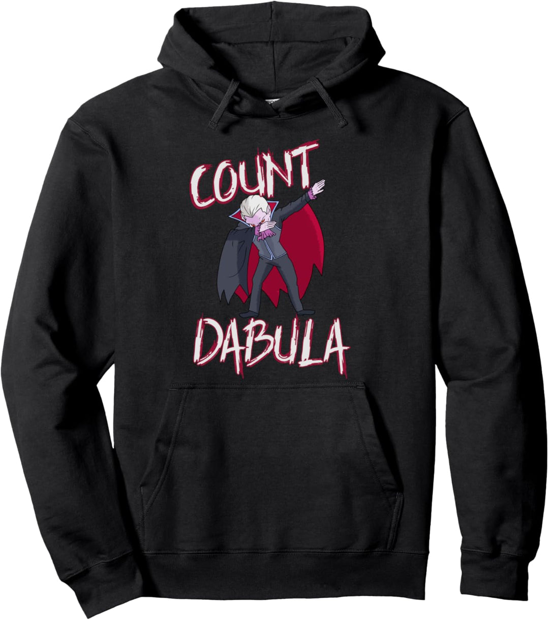 Halloween-Tupfen Dracula Graf Dabula Pullover Hoodie