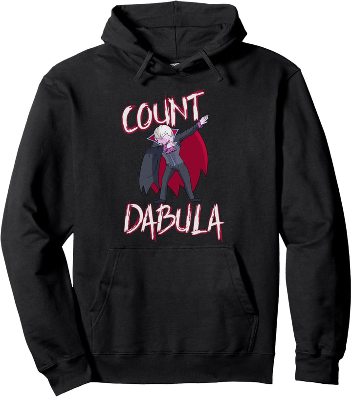 Halloween-Tupfen Dracula Graf Dabula Pullover Hoodie