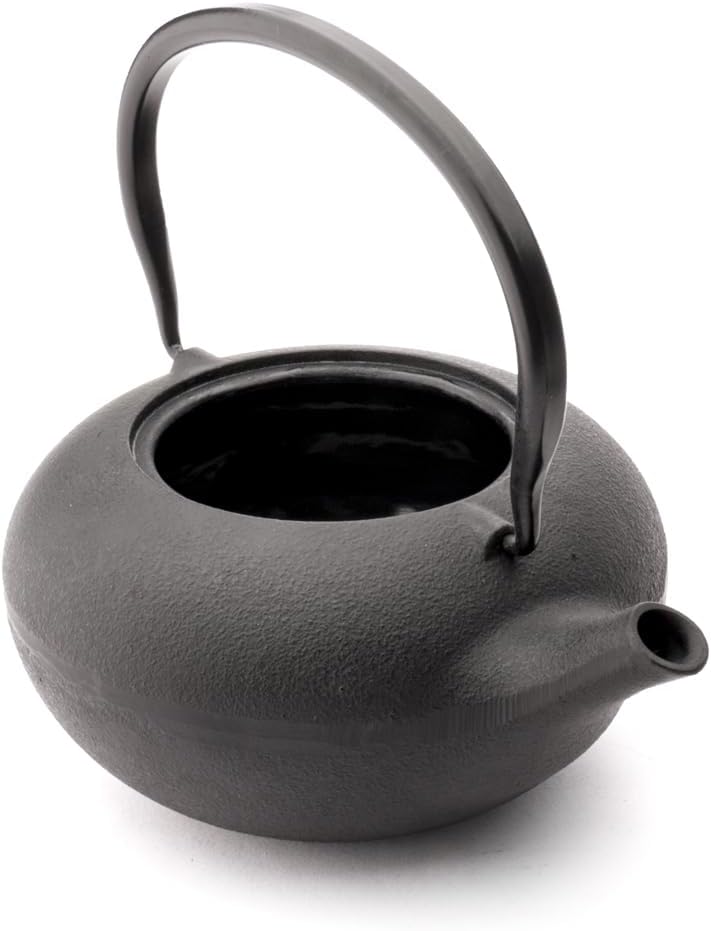 Bredemeijer Teekannen Set 3-teilig Gusseisen 1 Liter mit Porzellan-Tee-Becher