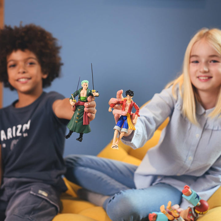 BANDAI - Anime Heroes - One Piece Figur - Lorenor Zorro - Roronoa Zoro - Figurine Anime Heroes 17 cm