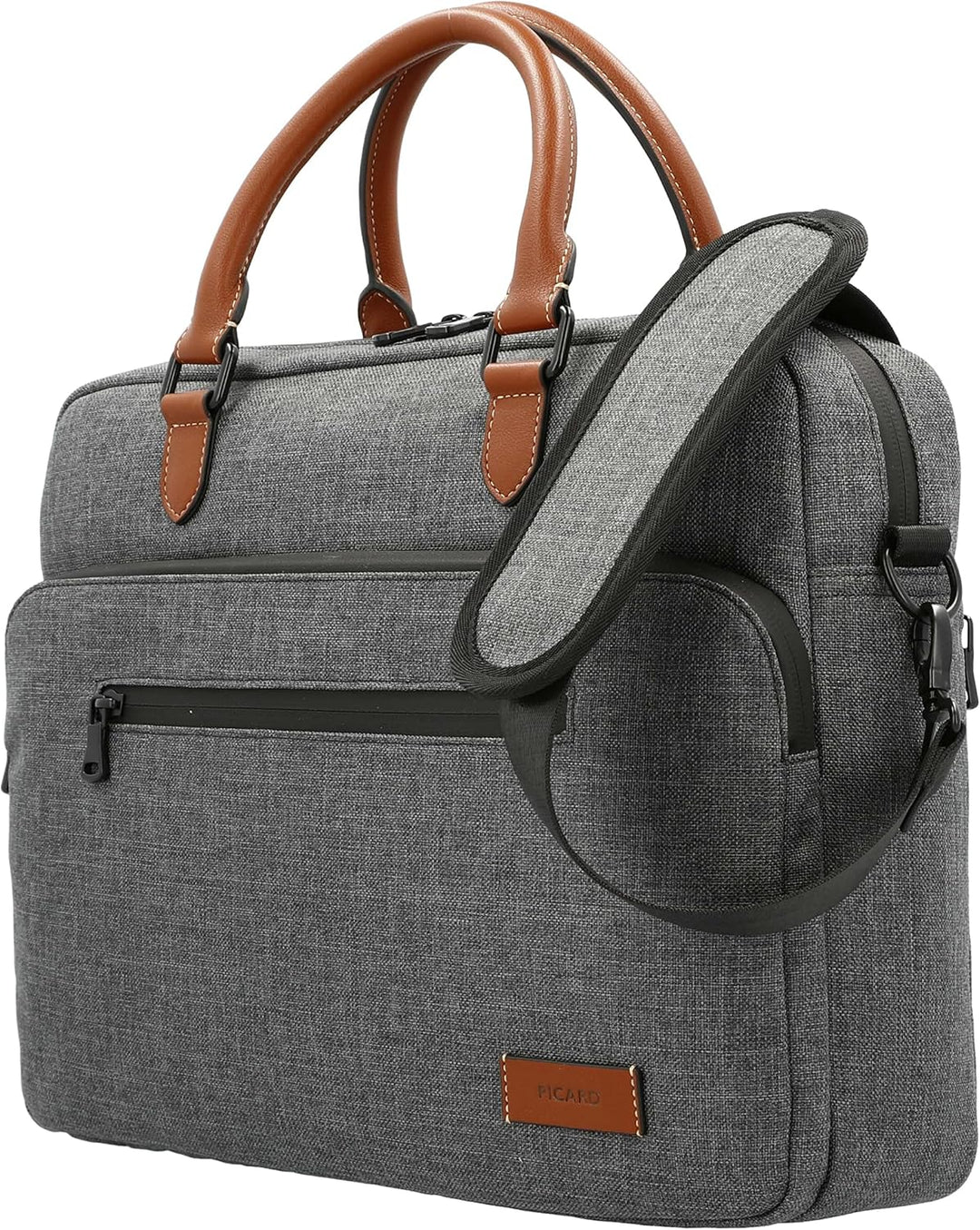 Picard Unisex Go Eco Aktentasche (1er Pack) Einheitsgrösse Anthrazit, Einheitsgrösse Anthrazit