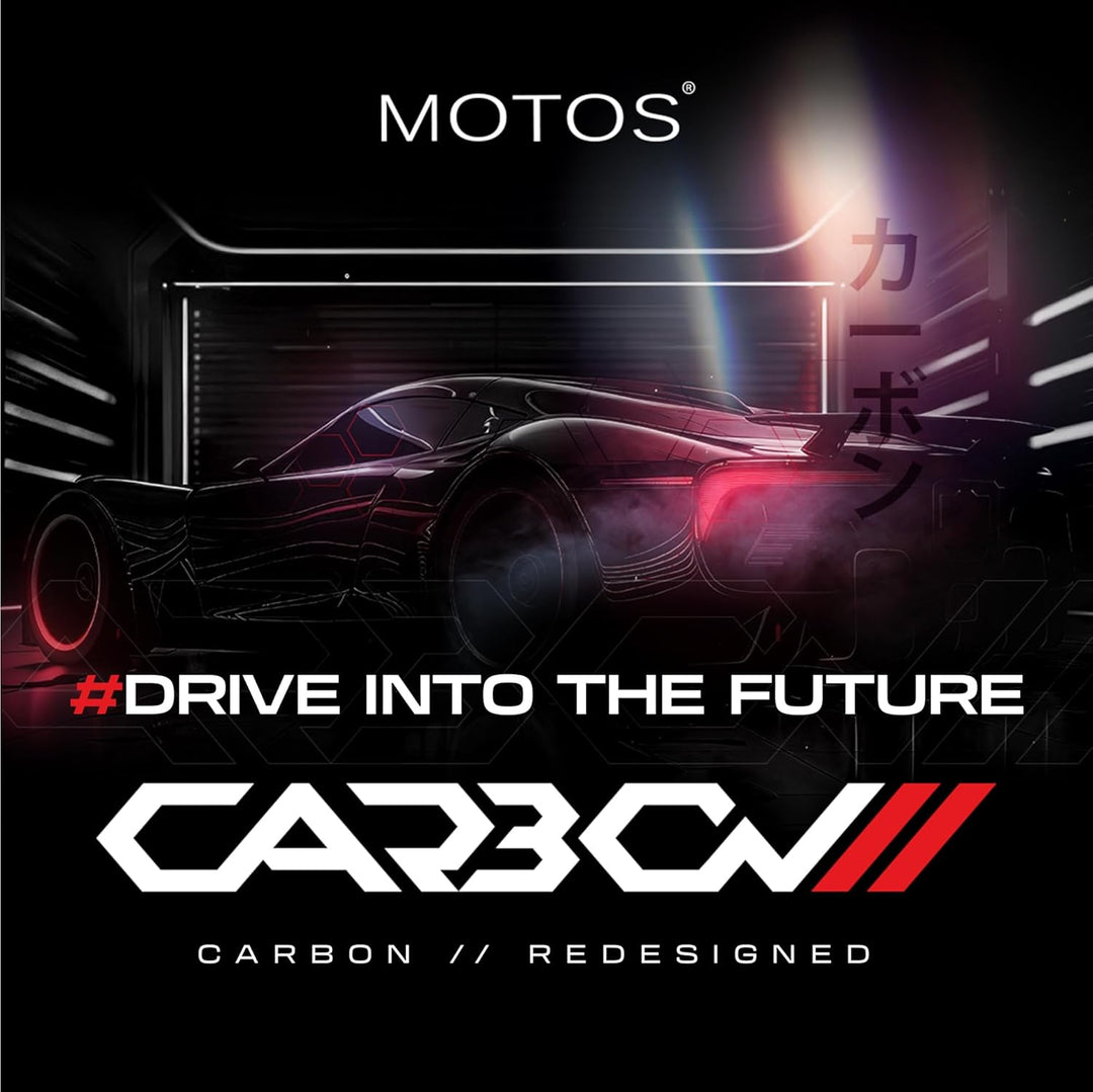 M MOTOS Personalisierte Velours-Fussmatten Carbon Series für Ford Focus III 2011-2018 - Premium, Car