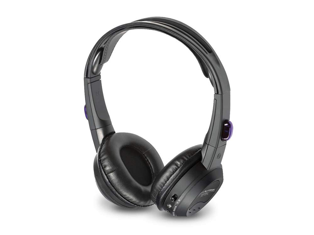 Alpine SHS-N207 Dual Source Faltbare Kabellose Kopfhörer, rot