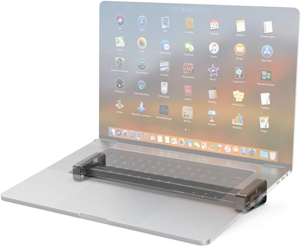 Hama USB C Hub 9 Ports Dockingstation mit abnehmbaren Standfüssen (Multiport Adapter 1x HDMI 4K, 4x