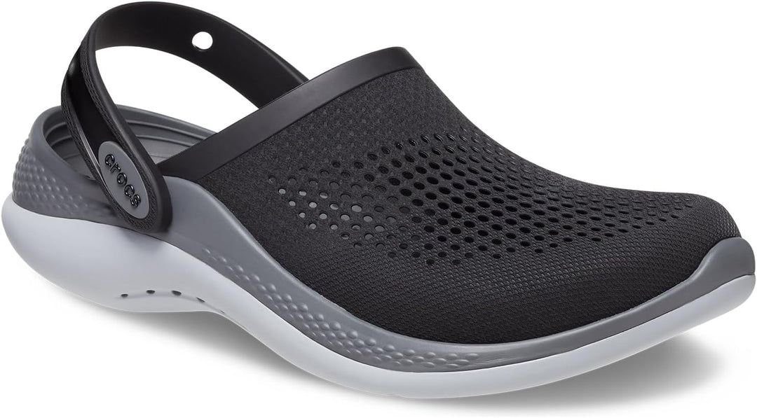 Crocs Unisex Literide 360 Clog 36/37 EU Black Slate Grey, 36/37 EU Black Slate Grey