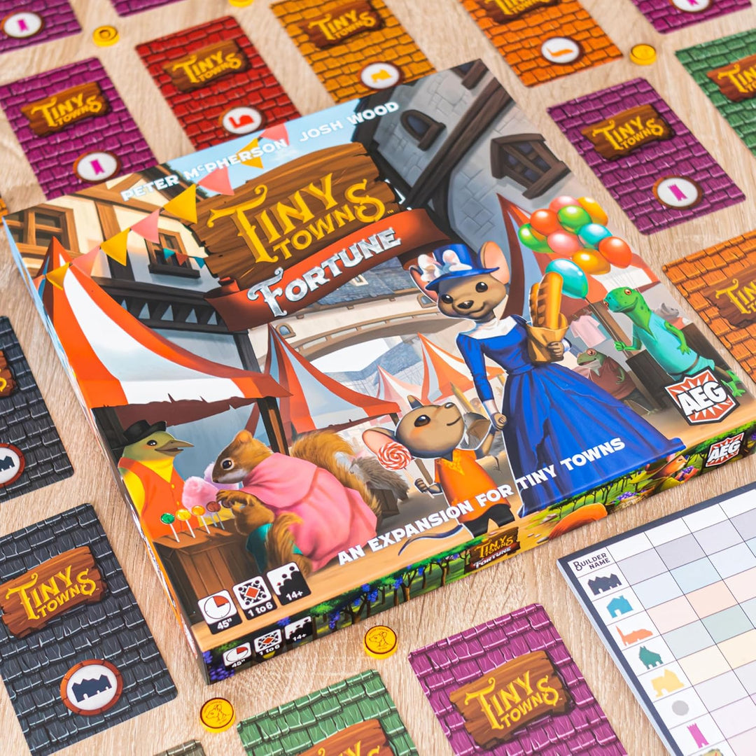 Alderac Entertainment ALD07072 - Tiny Towns: Fortune AEG7072, Fortune