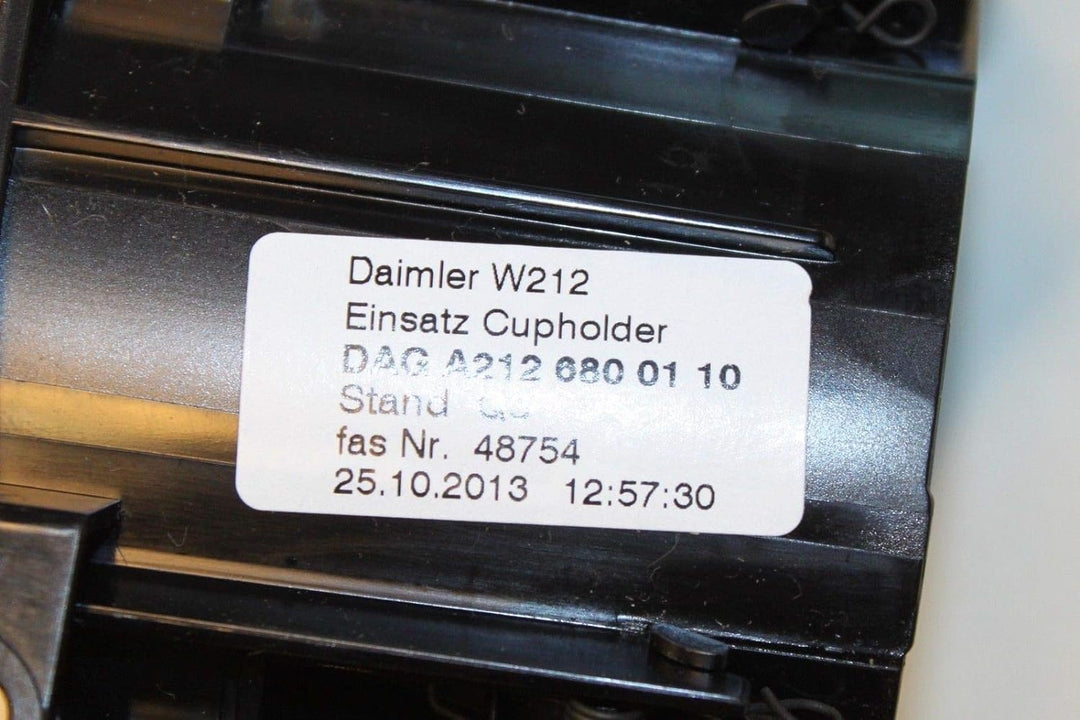 Getränke-Becherhalter für Mercedes E-Klasse W212, Bj. 2009–2016, A2126800110.