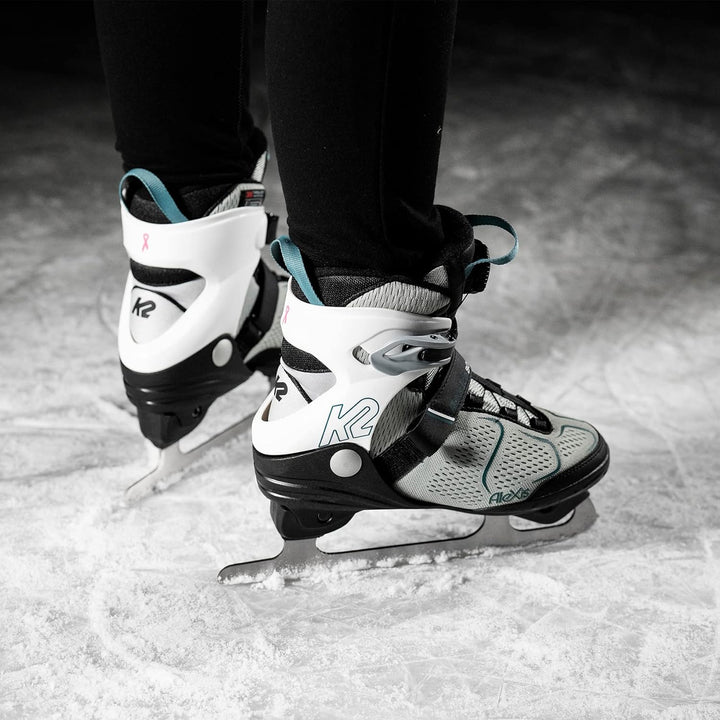 K2 Skates Damen Schlittschuhe ALEXIS ICE BOA FB , gray - blue, 25G0910 gray - blue EU: 38 (UK: 5 / U
