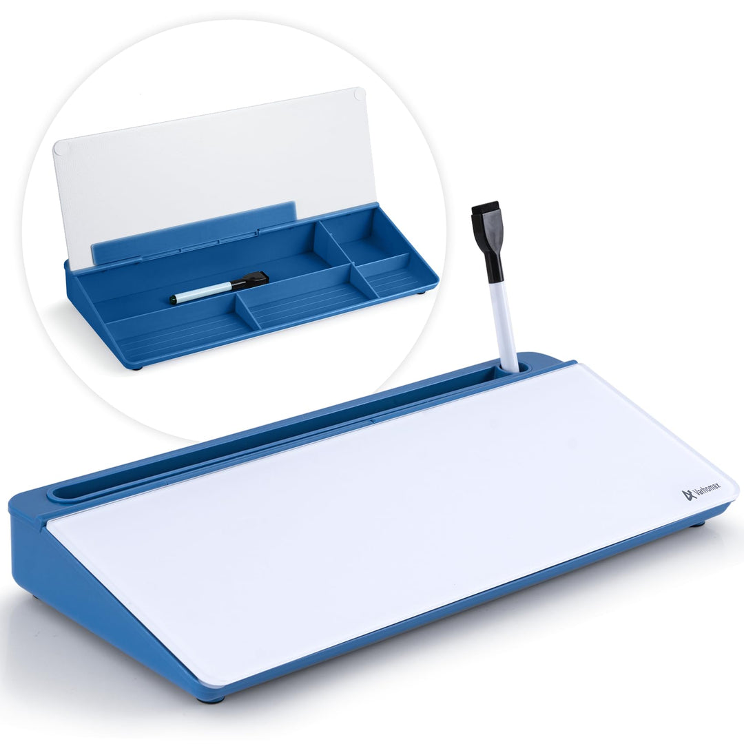 Varhomax Whiteboard aus Glas, trocken abwischbar, trocken abwischbar, To-do-Liste, Notizblock für Sc
