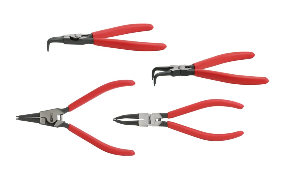 KS Tools 550.2375 4 Zange für Sicherungsringe InteriorExternal Breite: 160 mm Zangen 160 - 160- 160