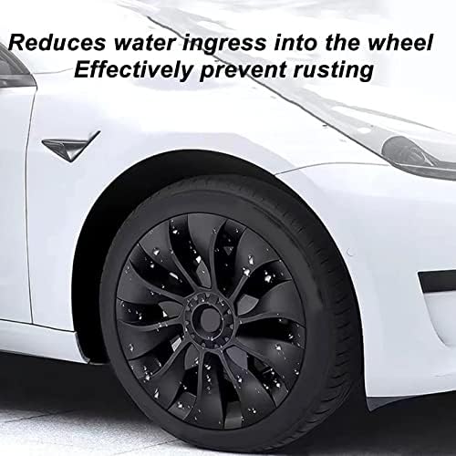 18-Zoll-Radabdeckung, Radkappe, 4 Stück Radnabenkappen, Felgenschutz-Ersatz, Tesla Model 3 Radkappe