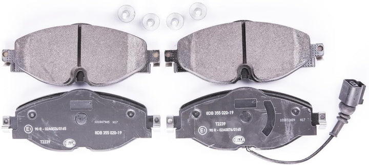 HELLA PAGID 8DB 355 020-191 Bremsbelagsatz - T2239 - Dicke/Stärke: 20.3mm - Bremssystem: TRW - inkl.