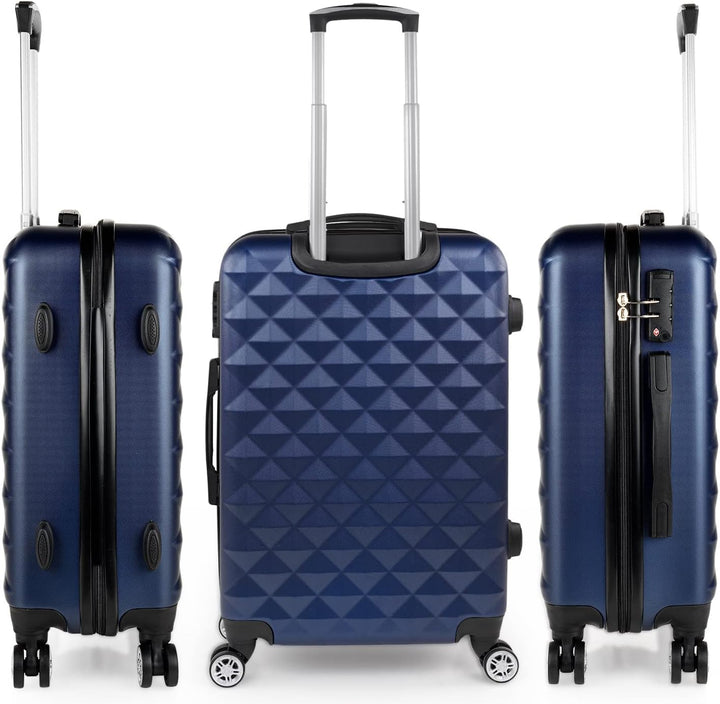 ITACA - Spielkoffer 4 Räder. Reisekoffer Set. Grosser, mittlerer Koffer und Kabinenkoffer. Reisekoff