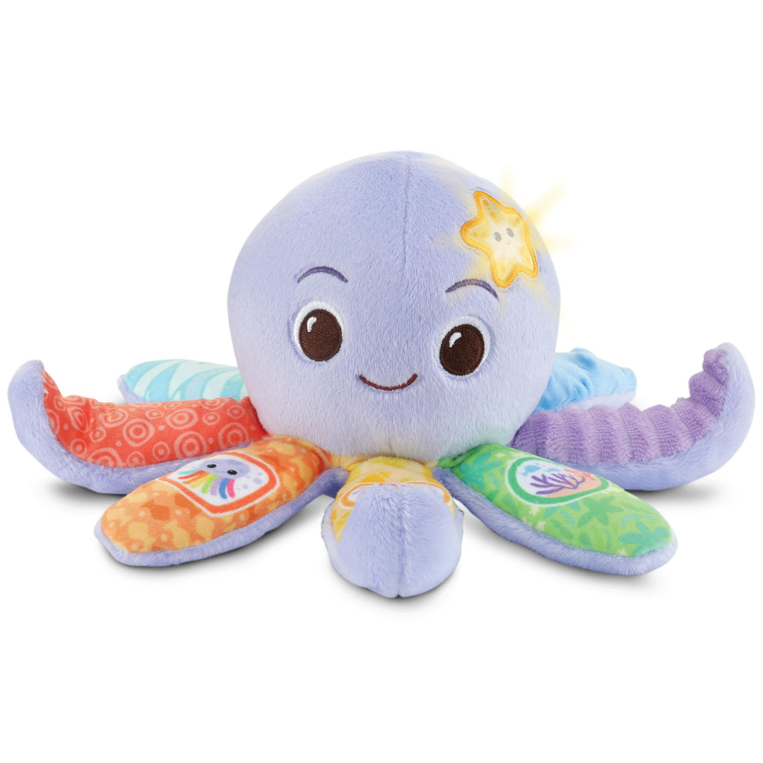 Vtech Baby - Babys Plüsch-Oktopus – Sensorisches Kuschelspielzeug zur Förderung der Wahrnehmung – Fü