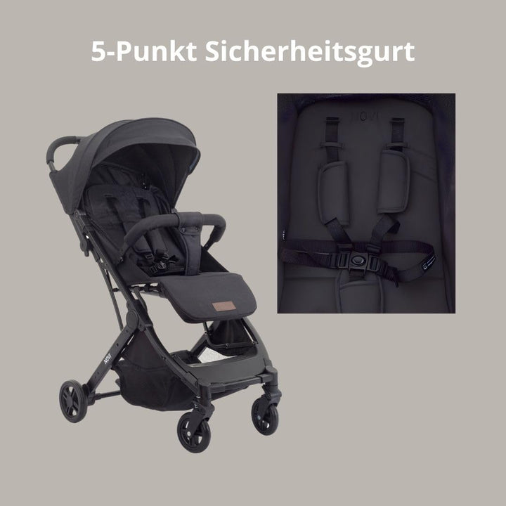 Novi Baby® Travel Go Basic Buggy, Leichter Kinderwagen, kompakter Einhandbuggy, einfach zusammenklap