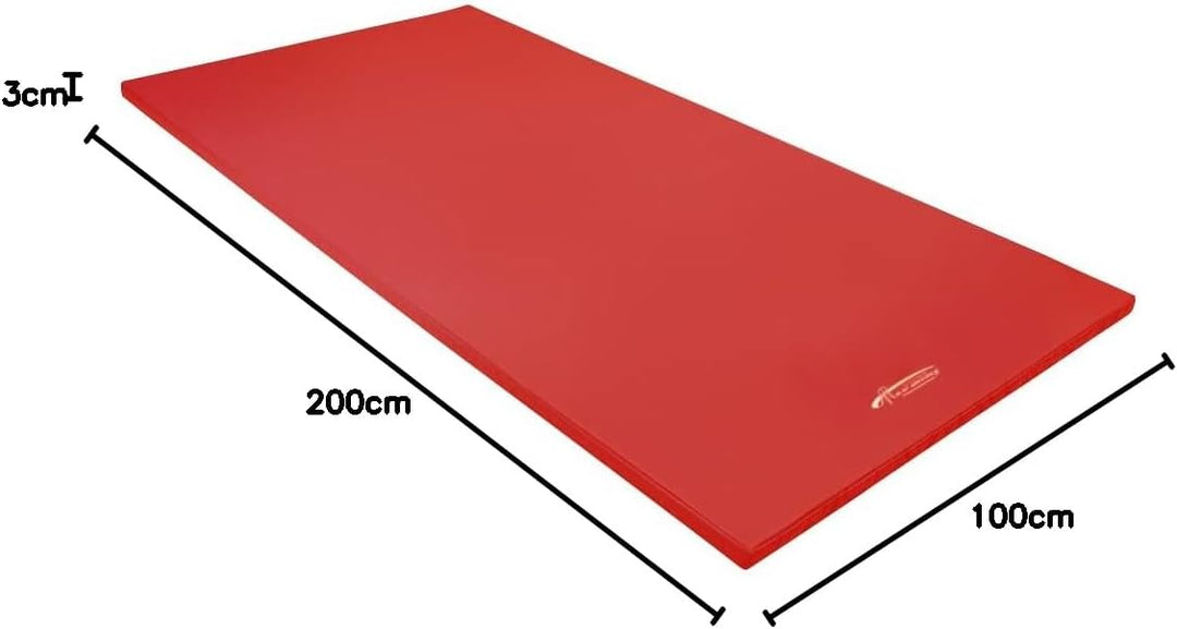 Grevinga UltraFit Gymnastikmatte – leichte Fitnessmatte, transportabel, stabiler PE-Schaum | 200 x 1