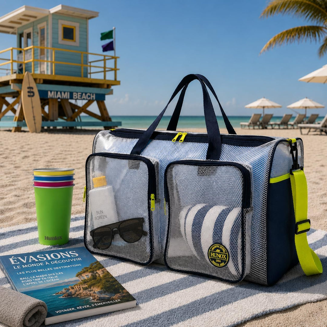 Badetasche XXL Familie Extra Gross – Beach Bag – Beachtasche – Oversize Strandtasche – Schwimmbadtas