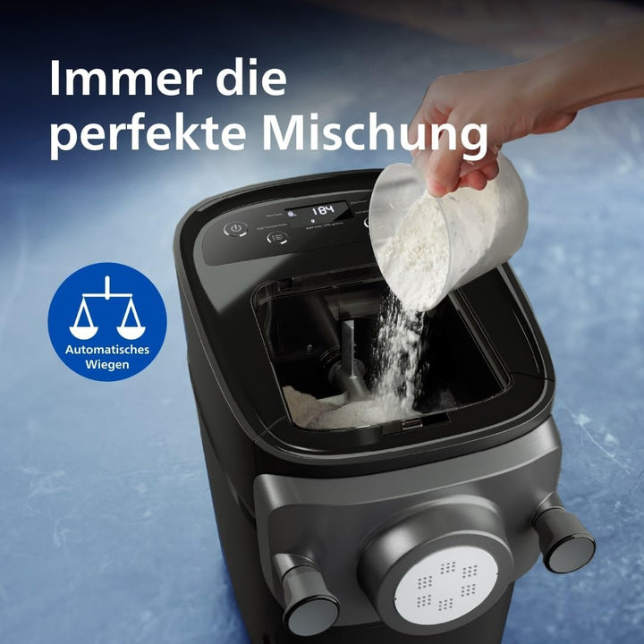 Philips Nudelmaschine Serie 7000, ProExtrude-Technologie, Automatisches Abwiegen, vollautomatisch, 8