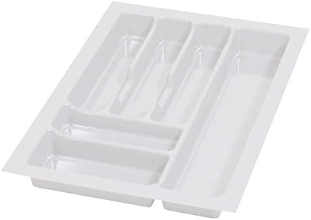 Alusfera Besteckkasten für Schubladen 40cm - Besteckeinsatz - Praktisch Schubladen Ordnungssystem -