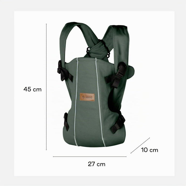 Jané Dual, ergonomische Babytrage, von Geburt bis 15 kg, 3 Positionen, atmungsaktiv und gepolstert,G
