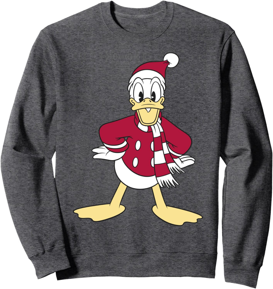 Disney Mickey And Friends Weihnachten Donald Duck Santa Hat Sweatshirt