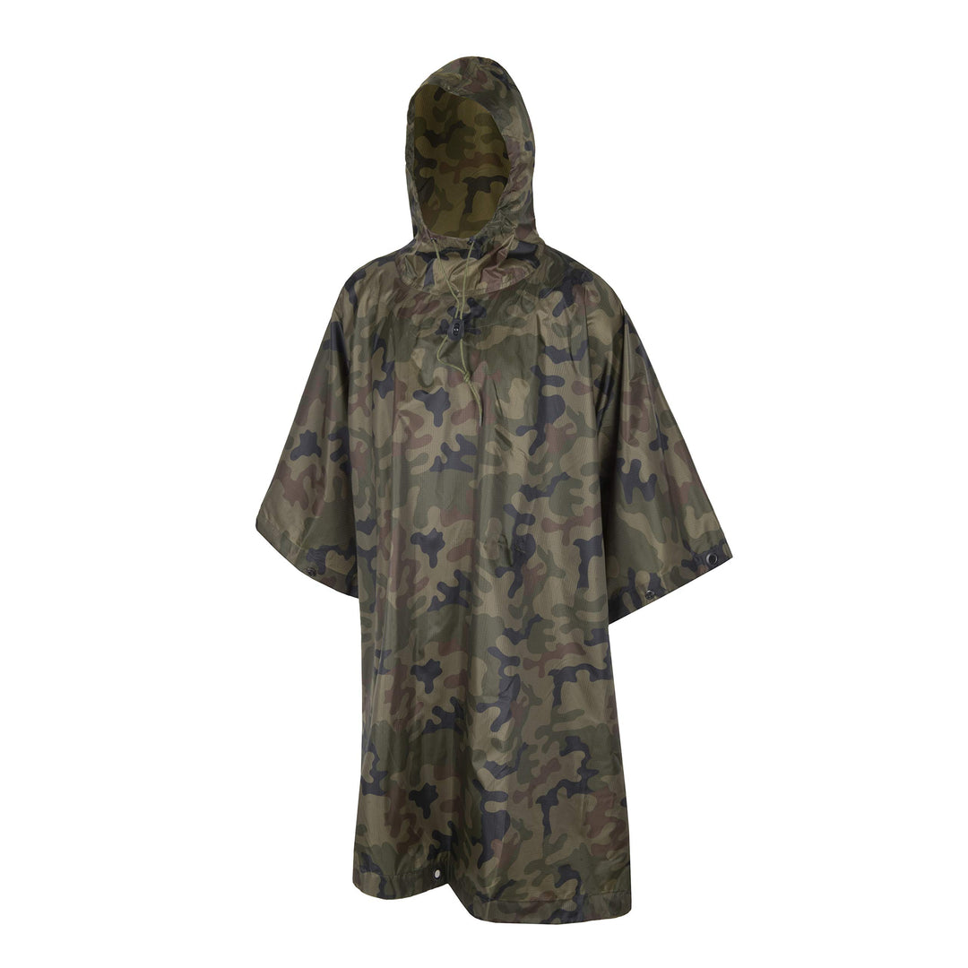 Helikon-Tex Poncho US-Modell, Surplus Line Einheitsgrösse Grosse Grössen Polnisches Woodland, Einhei