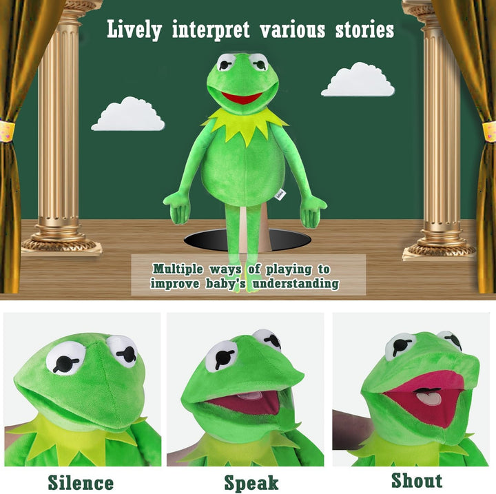 Kermit Froschpuppe, The Muppets Show, weiches Handfrosch, gefülltes Plüschtier, Geschenkideen für Ju