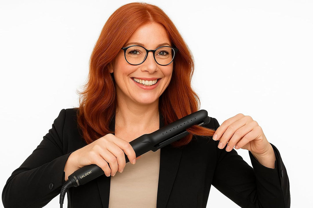 Efalock Stylair Long Glätteisen, Haarglätter. 2in1 + Wellen/Locken. Hairstyler. 58 W. 140-220 Grad.