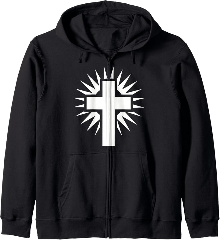 Jesus Kreuz Kapuzenjacke