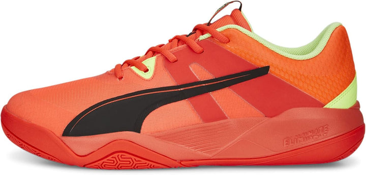 PUMA Herren Eliminate Pro Ii Hallenturnschuh 40 EU Red Blast Fast Yellow Puma Black, 40 EU Red Blast
