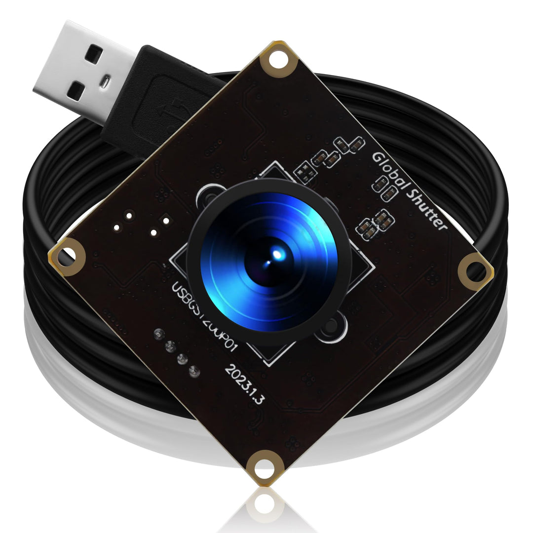 Hochgeschwindigkeits Kamera Globalverschluss 126° Weitwinkel | 1200P 90 FPS, 2MP 126°Weitwinkel, Lig