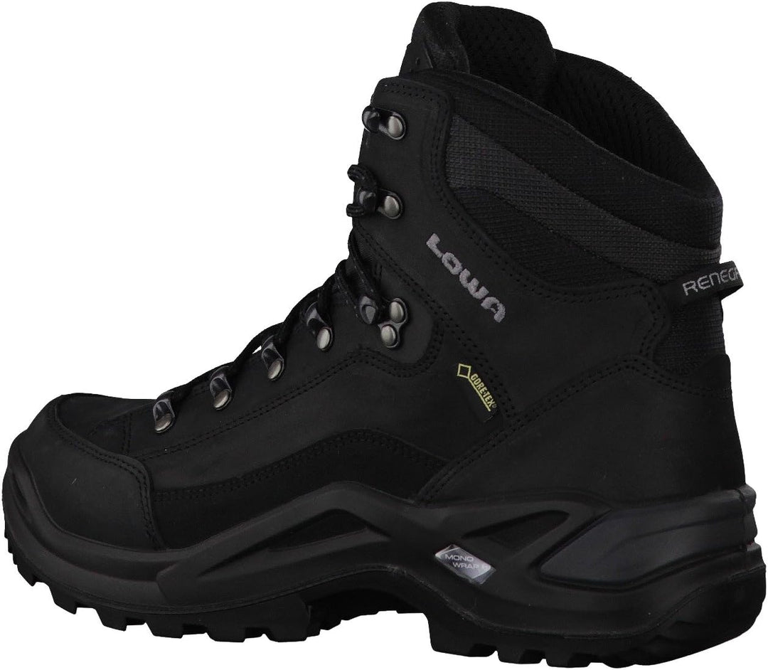 LOWA Renegade GTX MID 43.5 EU Schwarz, 43.5 EU Schwarz